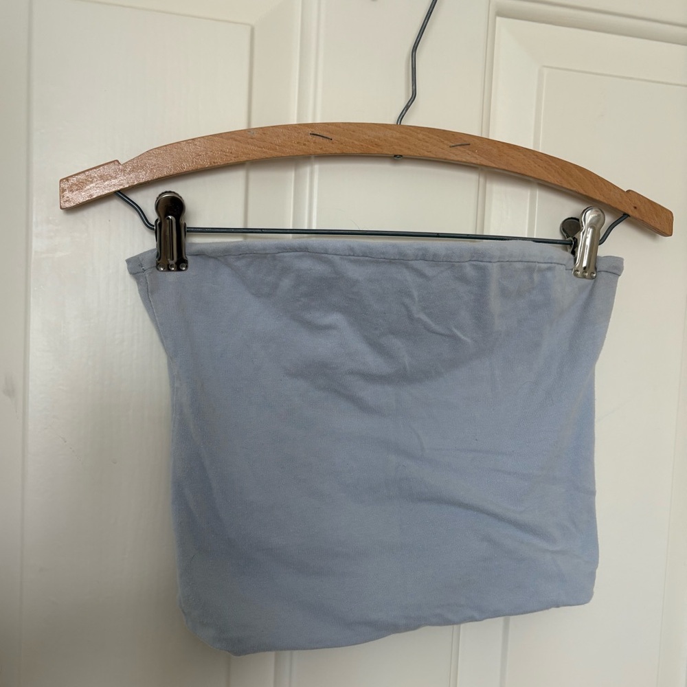Brandy Melville Pale Blue Tube Top
